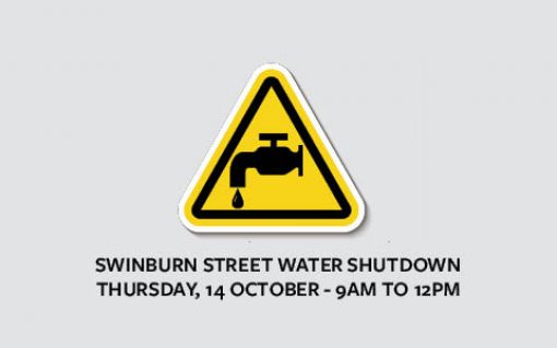 Temporary water shutdown Swinburn Street - Dannevirke