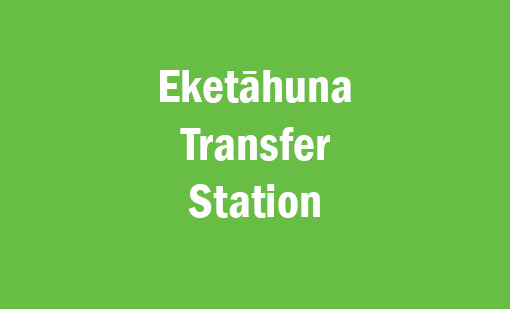 Eketāhuna Transfer Station opening hours changing