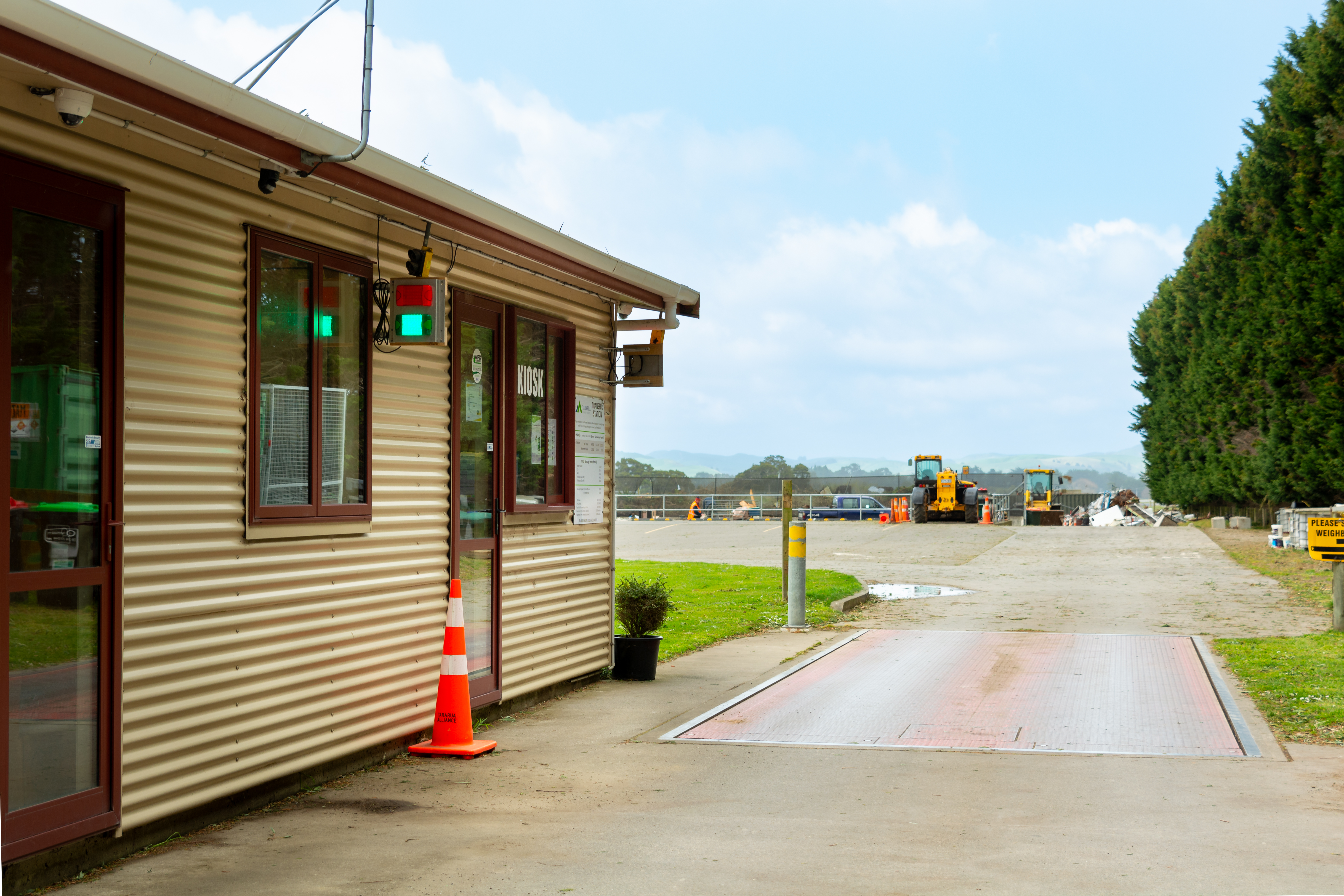 One Way System at Dannevirke Transfer Station